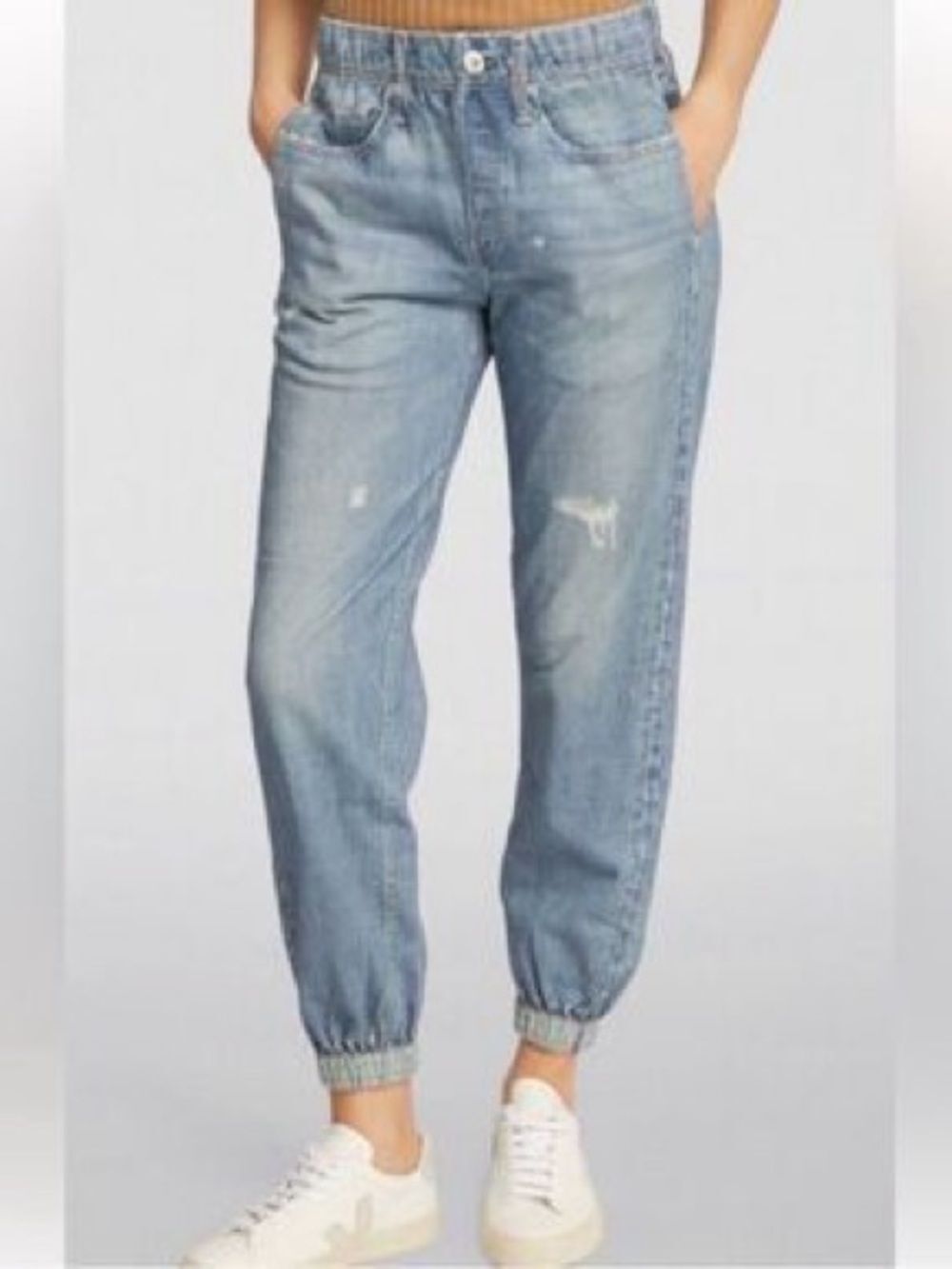 Rag and Bone Miramar Sweatpant Jeans Jogger Pants Size Small Cotton Terry